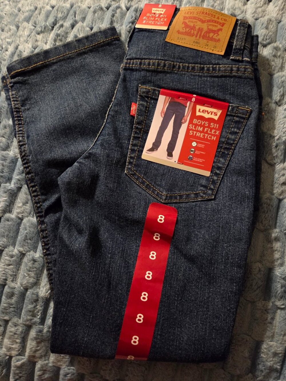 Boys Levi's jeans size 8